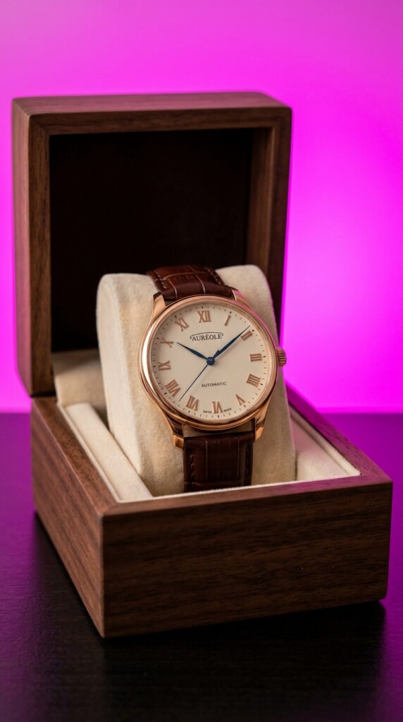 watch in box neon background 3a99680876